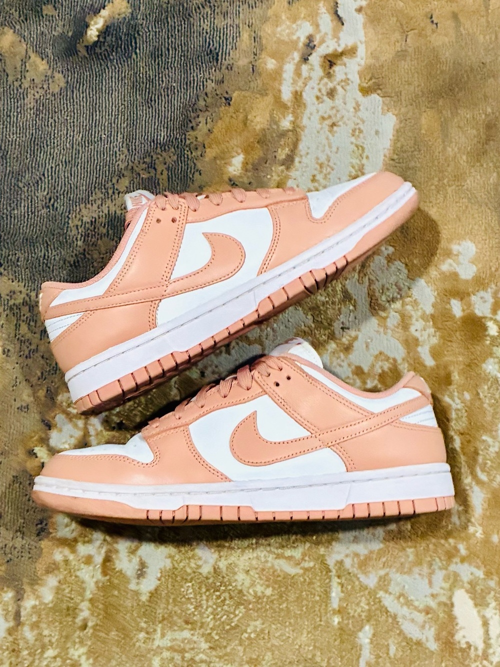 Nike Dunk Low Next Nature "Light Wild Mango" sneakers size 8